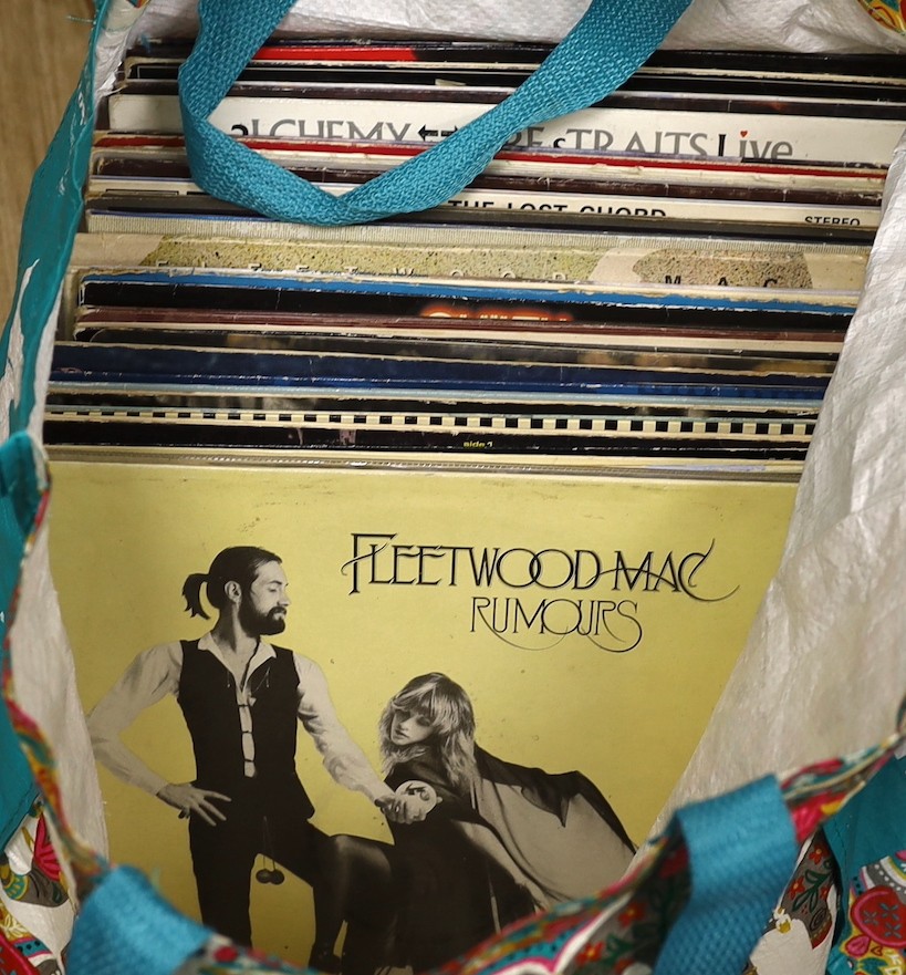 A collection of 1960's and 70's LPs, to include Fleetwood Mac, The Human League, The Beatles, Bob Marley, Pink Floyd etc. (61 in total)